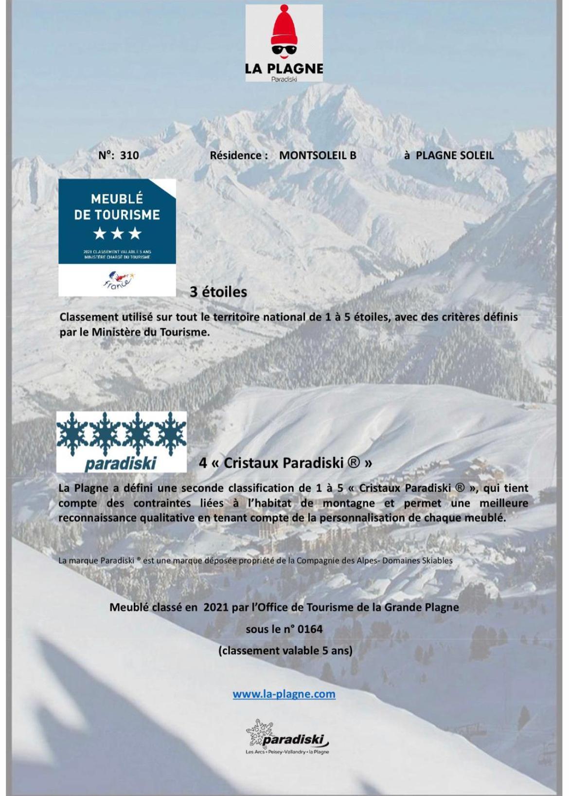Plagne Soleil - 5 Pers - 4 Etoiles Paradiski - Vue Montagne - Acces Direct Pistes Skis Aux Pieds La Plagne-Tarentaise Exteriér fotografie